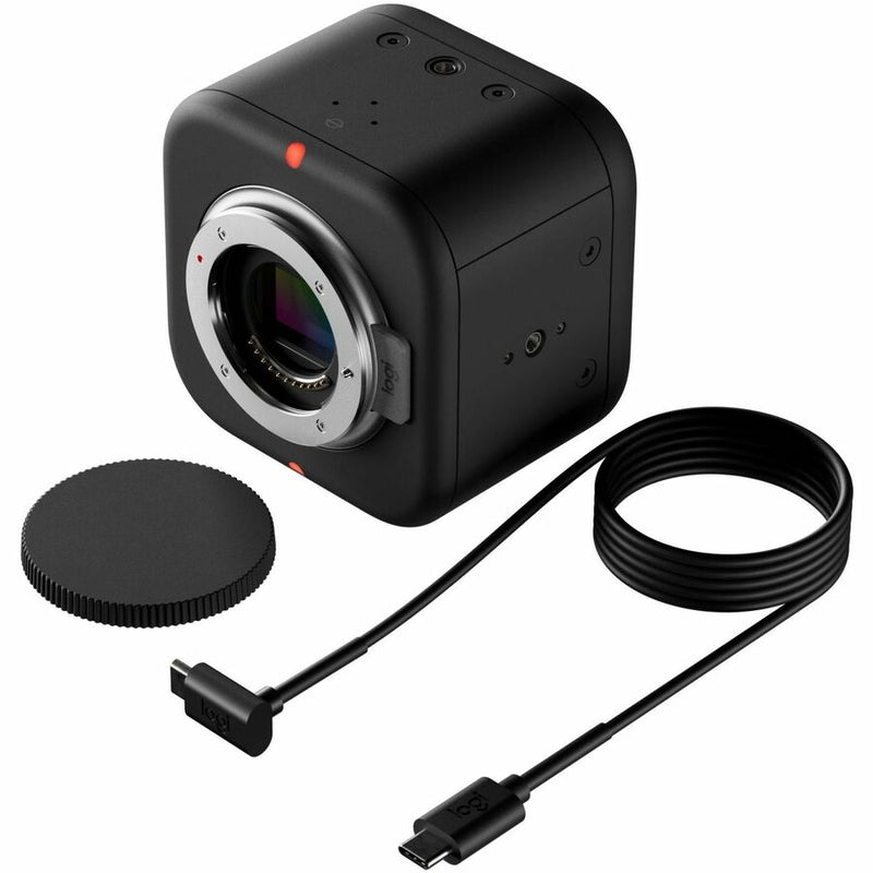 Logitech Mevo Core Wireless 4K Live Streaming Camera with Interchangeable Lens, Auto Focus, and Multicam App Control – SKU: 961-000508