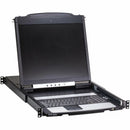 Eaton 16-Port Cat5 KVM over IP Switch - Virtual Media, 19 in. LCD, 1 Remote/1 Local User, 1U Rack-Mount, TAA Eaton Corporation