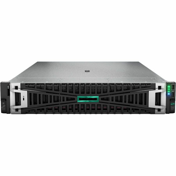 HPE ProLiant DL380 G11 2U Rack Server - 1 x Intel Xeon Silver 4510 2.4 GHz - 64 GB RAM - 16 TB HDD - (2 x 8TB) HDD Configuration - Serial ATA/600, 12Gb/s SAS Controller - Smart Choice Hewlett Packard Enterprise