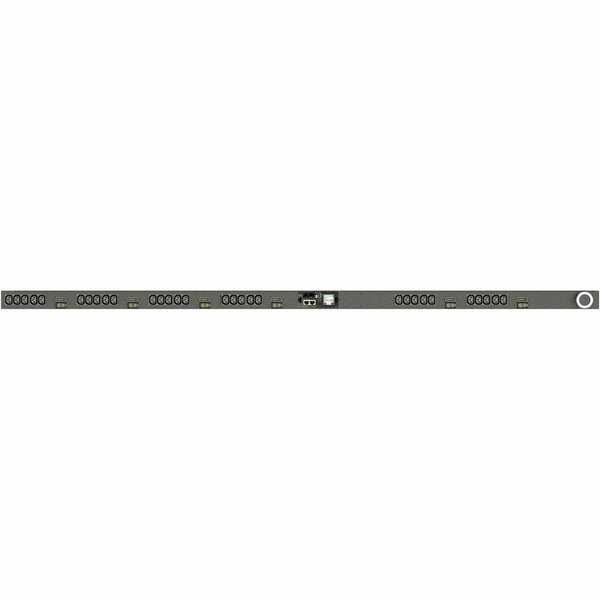 RPDU, MONITORED UNIT LEVEL EC, 60A, 208V DELTA, 17.2KW, VERTICAL, (30) IEC C13,