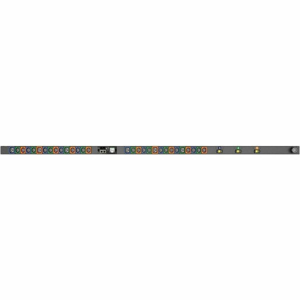 RPDU, MONITORED UNIT LEVEL EC, 35A, 208V DELTA, 10.0KW, VERTICAL, (24) LOCKING I