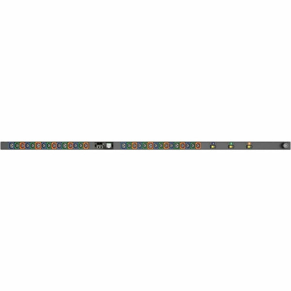 RPDU, MONITORED UNIT LEVEL EC, 30A, 120/208V WYE, 8.6KW, VERTICAL, (24) LOCKING