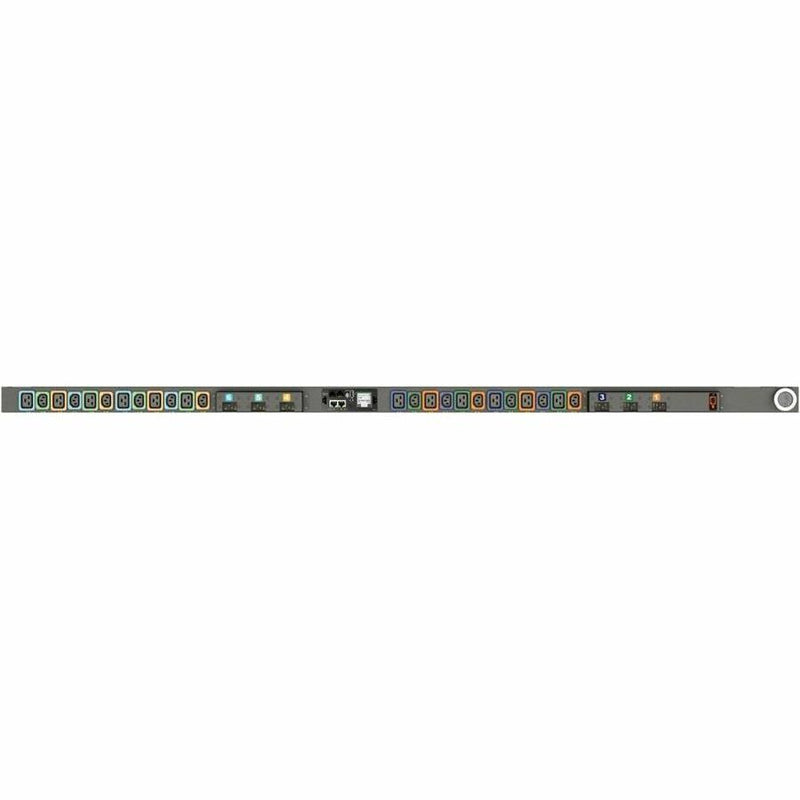 RPDU, SWITCHED UNIT LEVEL MONITORING EC, 60A, 208V DELTA, 17.2KW, VERTICAL, (12)