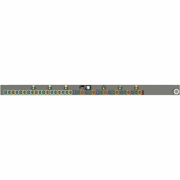 RPDU, SWITCHED UNIT LEVEL MONITORING EC, 60A, 208V DELTA, 17.2KW, VERTICAL, (24)
