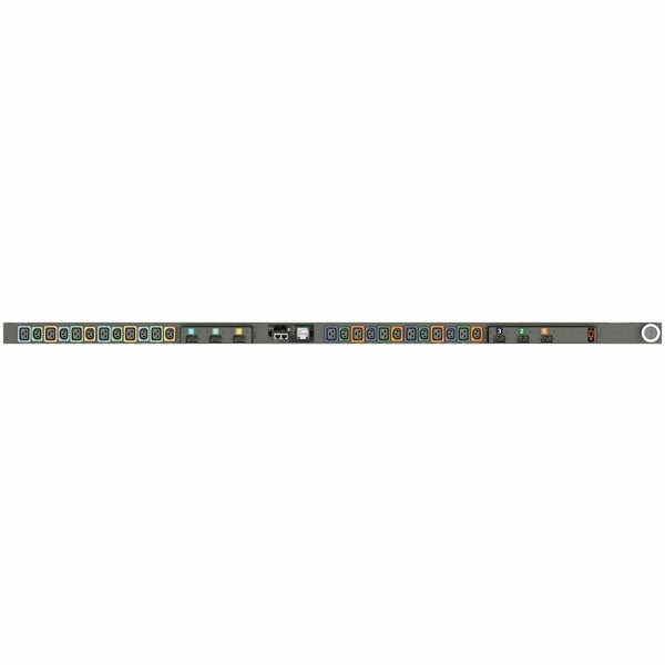 RPDU, SWITCHED UNIT LEVEL MONITORING EC, 60A, 208V DELTA, 17.2KW, VERTICAL, (12)