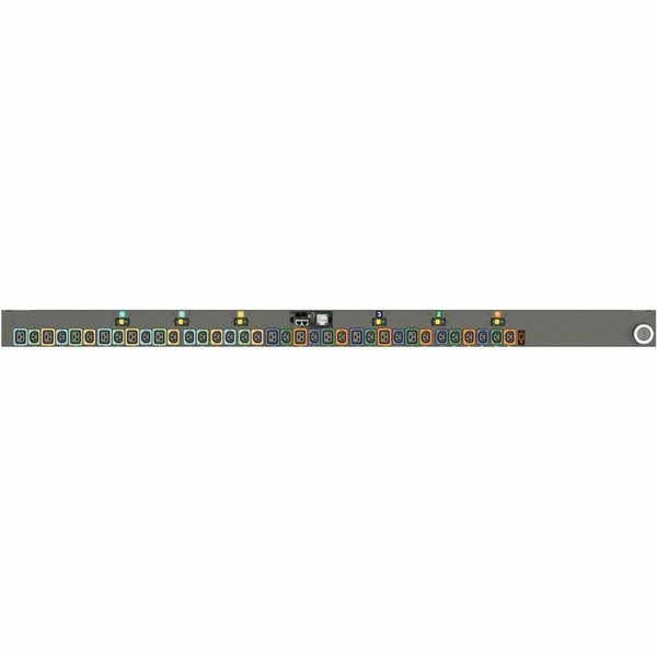 RPDU, SWITCHED UNIT LEVEL MONITORING EC, 60A, 208V DELTA, 17.2KW, VERTICAL, (24)