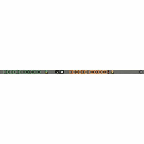 RPDU, SWITCHED UNIT LEVEL MONITORING EC, 30A, 208V, 4.9KW, VERTICAL, (18) LOCKIN