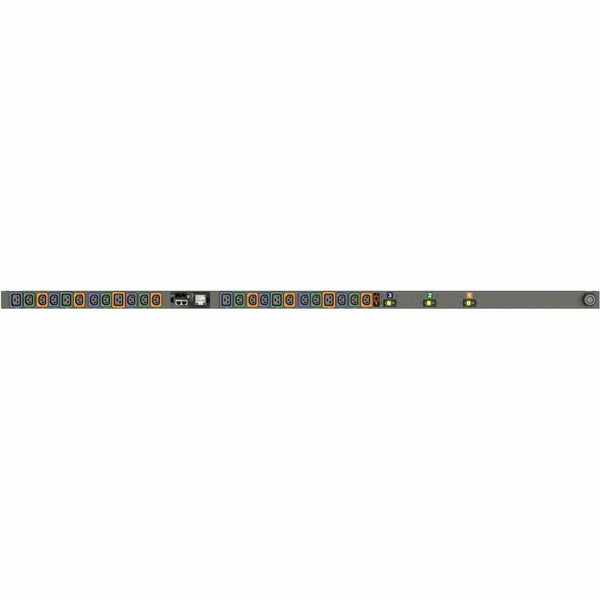 RPDU, SWITCHED UNIT LEVEL MONITORING EC, 30A, 208V, 4.9KW, VERTICAL, (30) LOCKIN