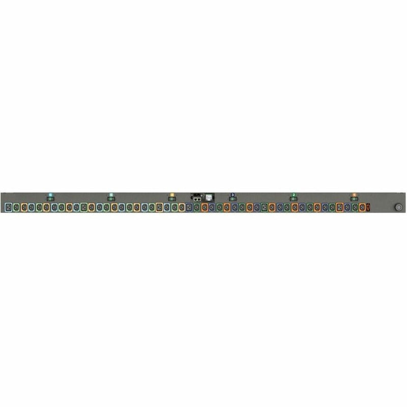 RPDU, MONITORED OUTLET LEVEL EC, 30A, 240/415V WYE, 17.2KW, VERTICAL, (42) LOCKI