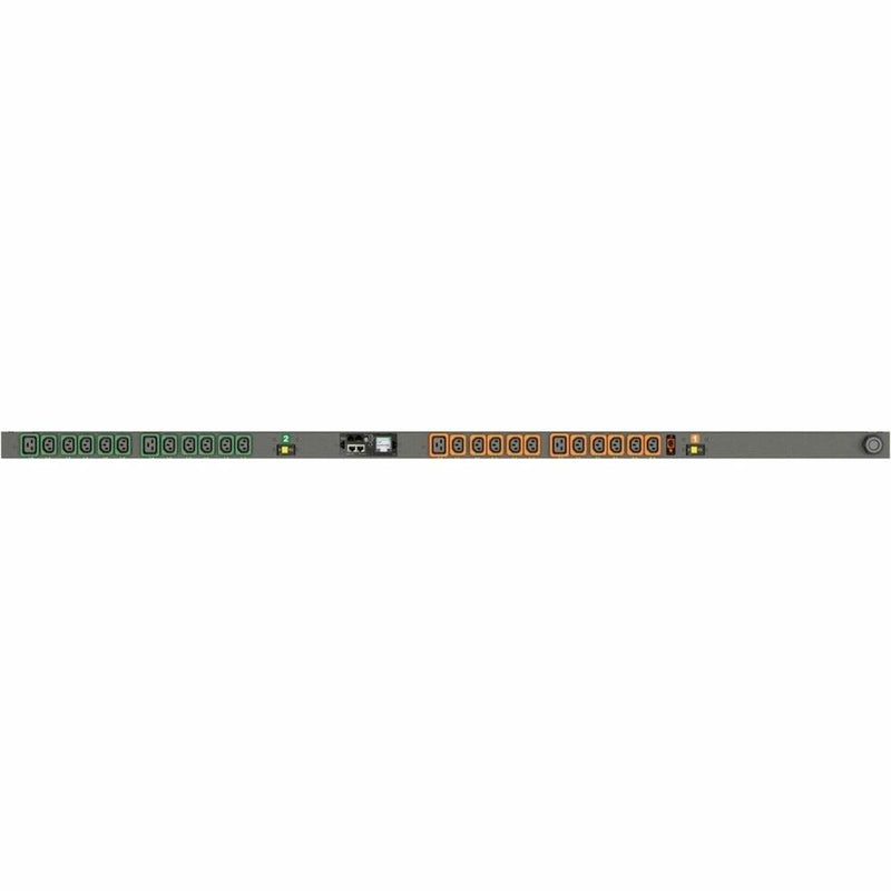 RPDU, MONITORED OUTLET LEVEL EC, 30A, 208V, 4.9KW, VERTICAL, (20) LOCKING IEC C1
