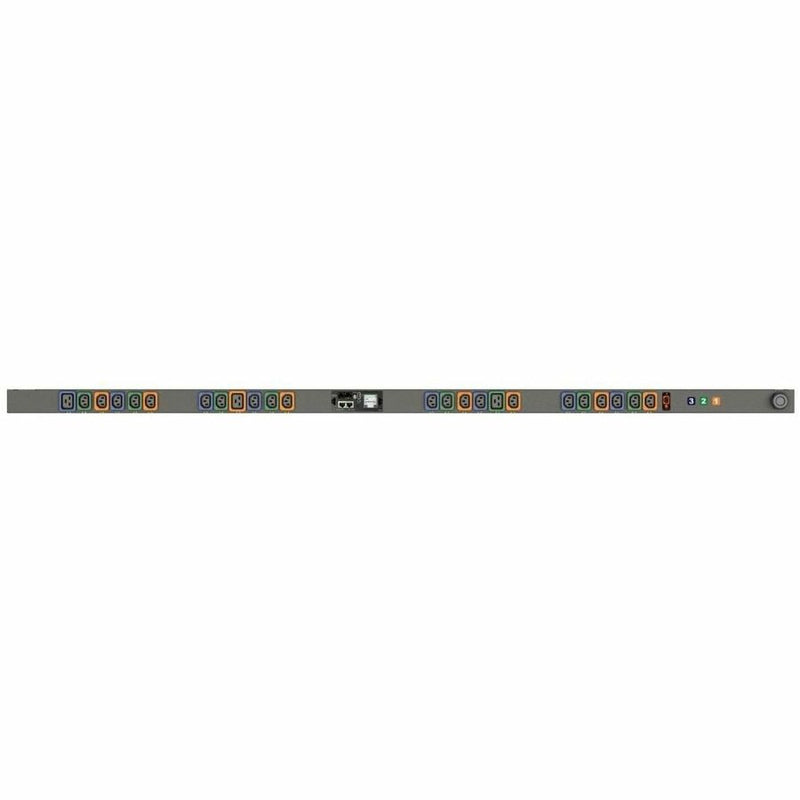 Vertiv VP6N20A1 Monitored Outlet Level EC rPDU, 5.7kW, 20A 120/208V WYE, Vertical, 24 Outlets