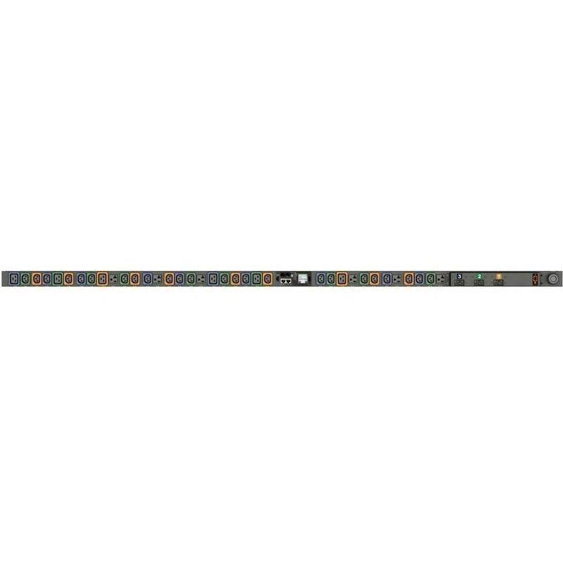 RPDU, SWITCHED OUTLET LEVEL MONITORING EC, 30A, 120/208V WYE, 8.6KW, VERTICAL, (