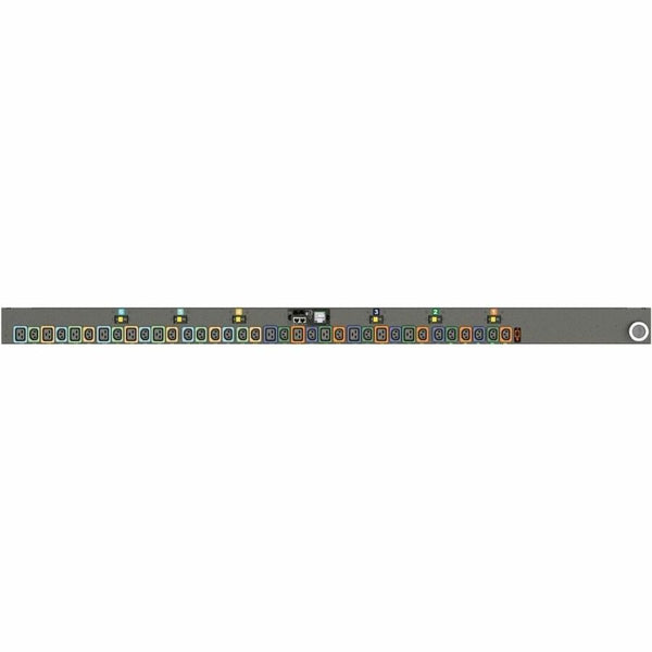 RPDU, MONITORED OUTLET LEVEL EC, 60A, 208V DELTA, 17.2KW, VERTICAL, (24) LOCKING