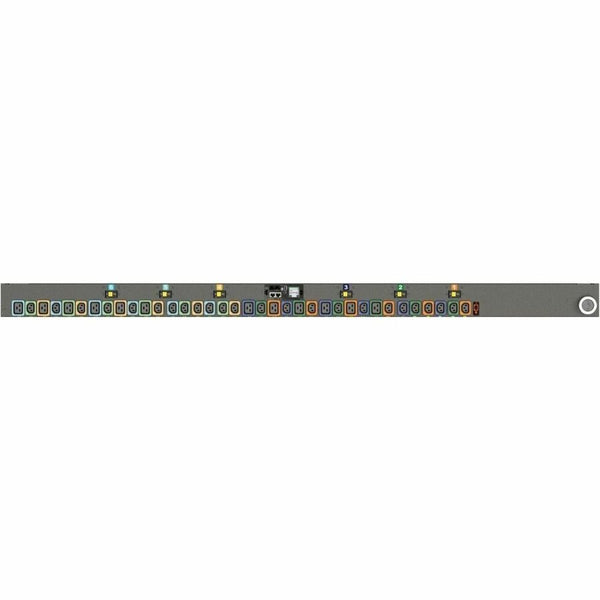 RPDU, SWITCHED OUTLET LEVEL MONITORING EC, 60A, 208V DELTA, 17.2KW, VERTICAL, (2
