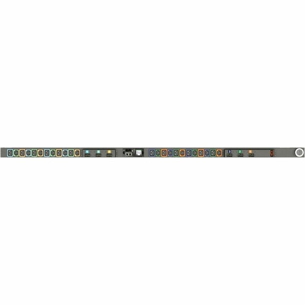 RPDU, SWITCHED OUTLET LEVEL MONITORING EC, 60A, 208V DELTA, 17.2KW, VERTICAL, (1