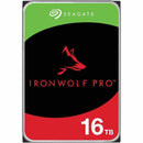 Seagate IronWolf Pro ST16000NT001 16 TB Hard Drive - 3.5" Internal - SATA (SATA/600) - Conventional Magnetic Recording (CMR) Method Seagate Technology