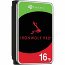 Seagate IronWolf Pro ST16000NT001 16TB Hard Drive - 3.5" SATA (SATA/600) - CMR - 20-Pack