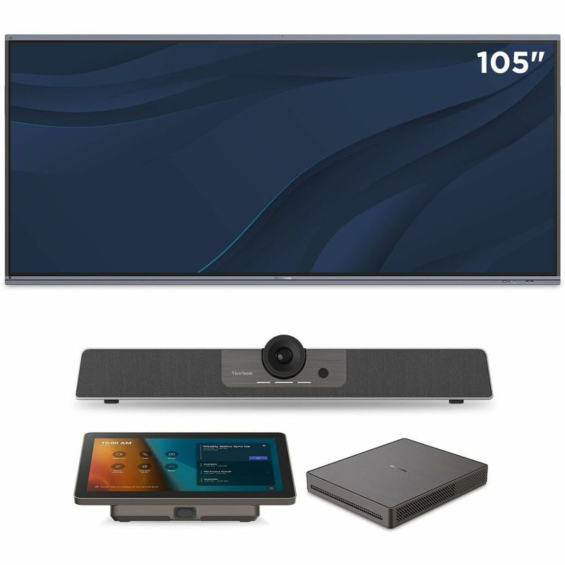 Viewsonic Teamjoin Trs10 With Display Bundle For Microsoft Teams Rooms Includes