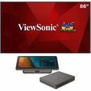 Viewsonic Teamjoin Trs10-Ub With Display Bundle For Microsoft Teams Rooms Includ