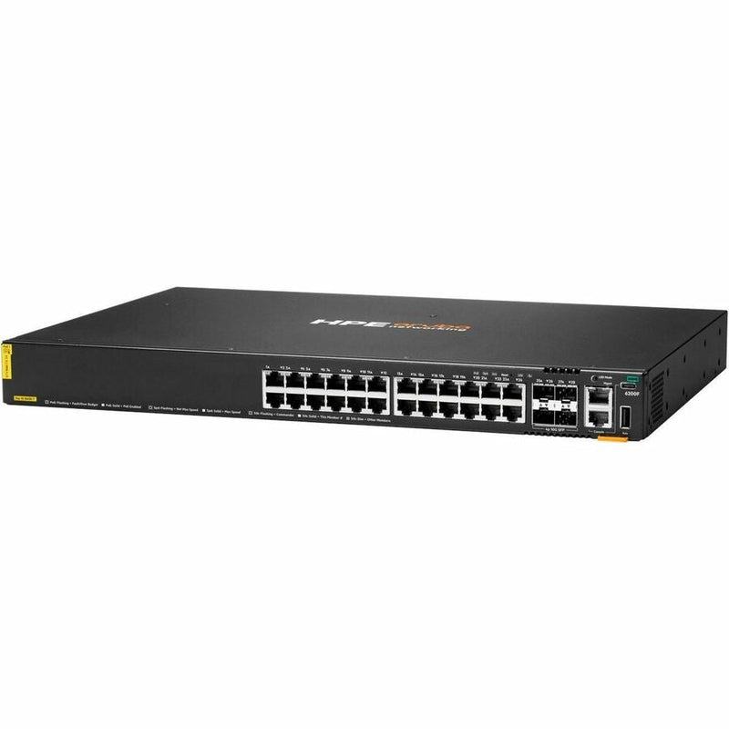 Aruba CX 6200F 24G Class 4 PoE 4SFP+ 370W Switch Hewlett Packard Enterprise