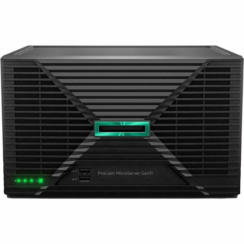 HPE ProLiant MicroServer Gen11 Ultra Micro Tower Server - 1 Xeon E-2434 3.40 GHz - 16 GB RAM - 1 TB HDD - (1 x 1TB) HDD Configuration - Serial ATA/600 Controller Hewlett Packard Enterprise