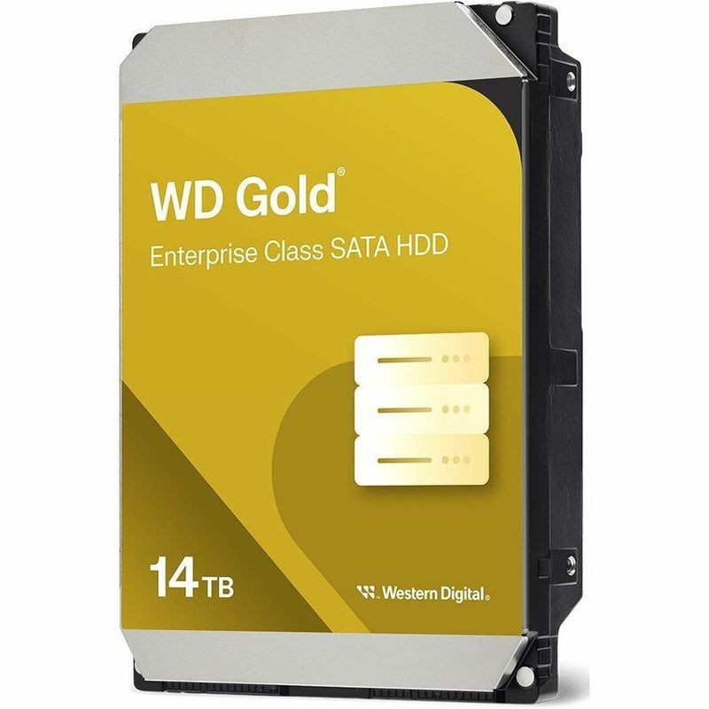 WD Gold WD142KRYZ 14 TB Hard Drive - 3.5" Internal - SATA (SATA/600) - Conventional Magnetic Recording (CMR) Method Western Digital Corporation