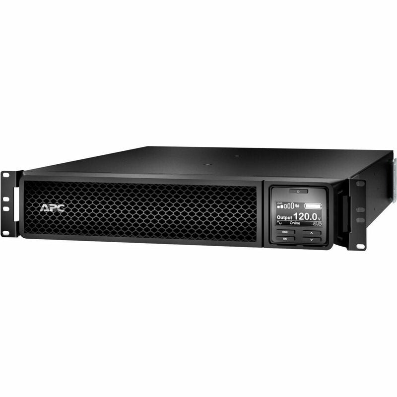 APC SMART-UPS SRT 2200VA LCD RM 120V WITH NETWORK CARD TAA-COMPLIANT APC BY SCHNEIDER ELECTRIC