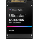 Western Digital Ultrastar DC SN655 WUS5EC0C1ESP7Y1 61.44 TB Solid State Drive - U.3 15 mm Internal - PCI Express NVMe (PCI Express NVMe 4.0) - Read Intensive Western Digital Corporation