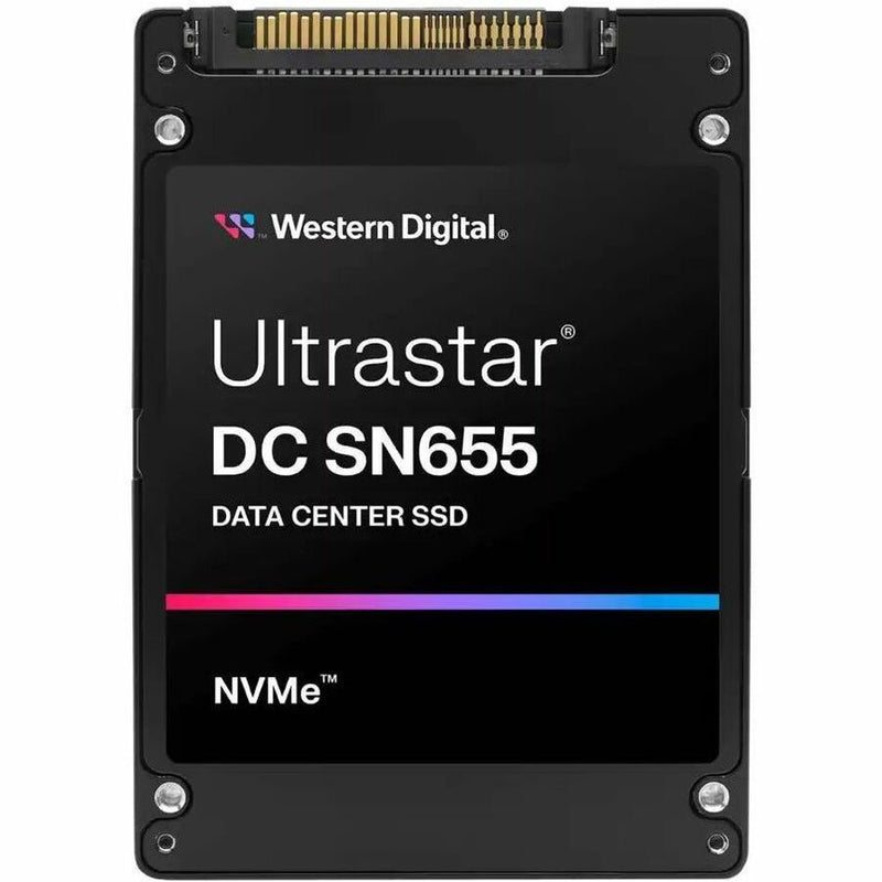 Western Digital Ultrastar DC SN655 30.72TB U.3 NVMe SSD - PCIe 4.0, Read-Intensive