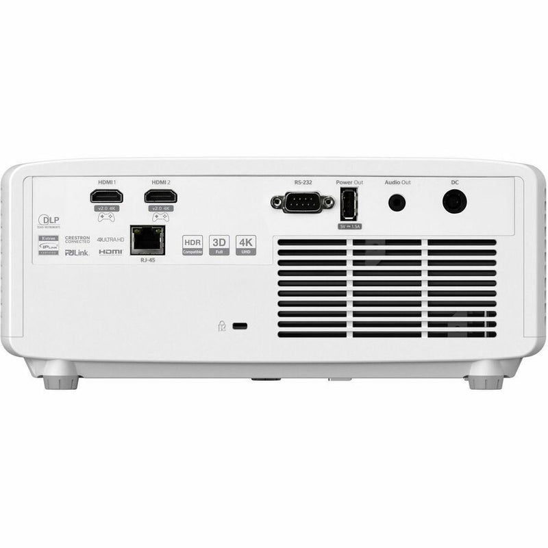 Optoma UHZ35 4K UHD HDR Laser Projector – 3500 Lumens, WiSA Certified, White