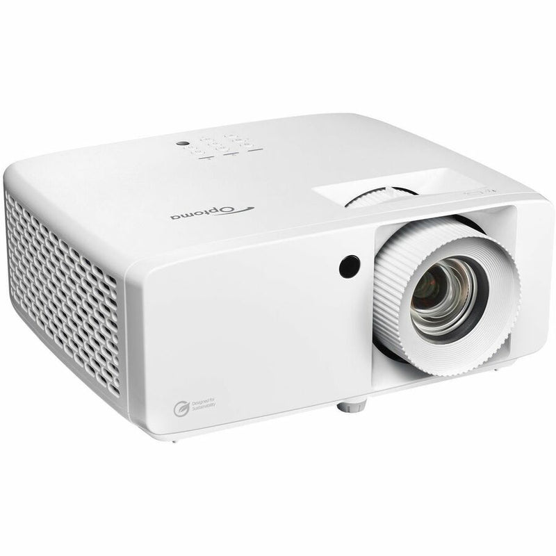 Optoma UHZ35 4K UHD HDR Laser Projector – 3500 Lumens, WiSA Certified, White