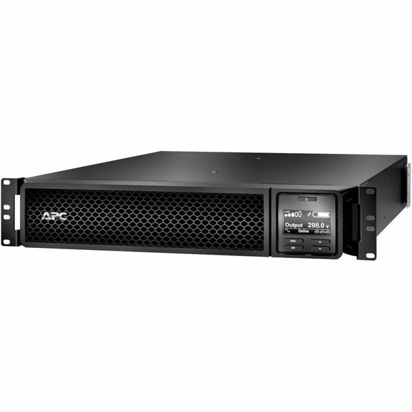 APC SMART-UPS SRT 3000VA LCD RM 208V WITH NETWORK CARD TAA-COMPLIANT APC BY SCHNEIDER ELECTRIC
