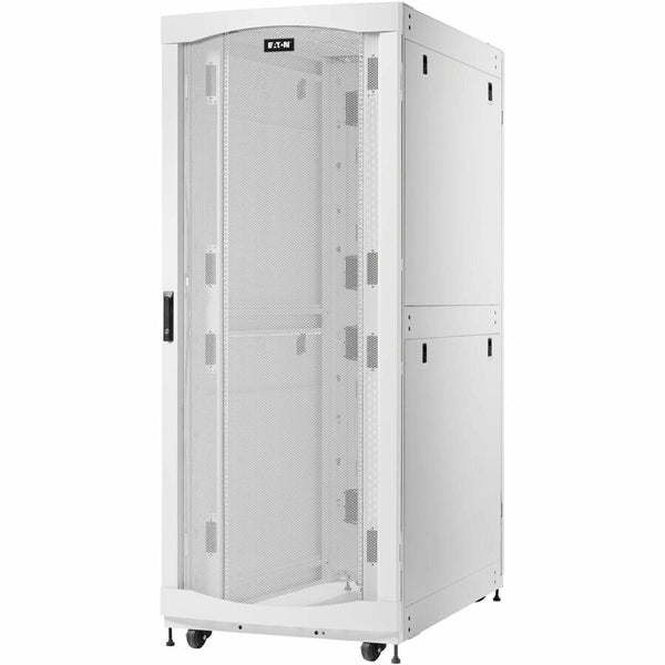 Eaton SmartRack 48U Deep Extra-Wide Heavy-Duty Rack Enclosure Cabinet for AI Servers, White Eaton Corporation