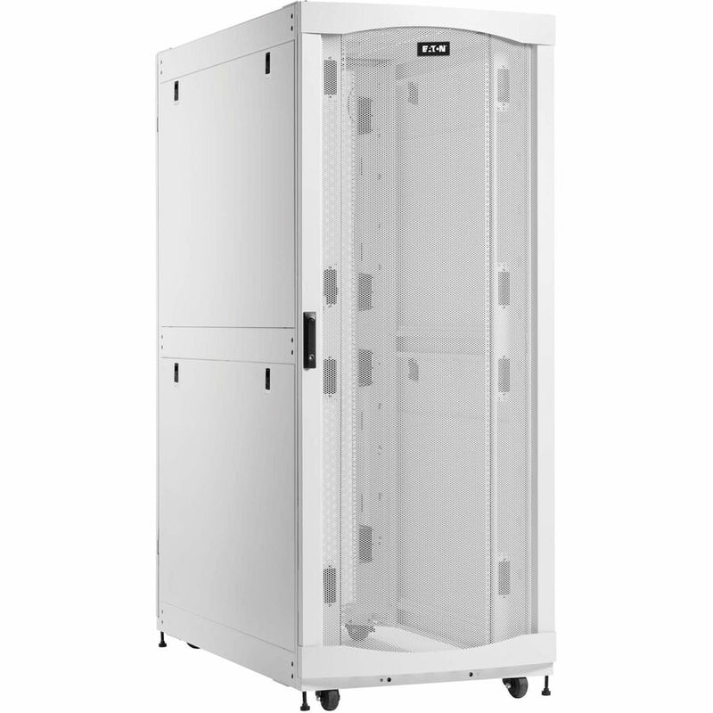 Eaton SmartRack 42U Extra-Deep Extra-Wide Heavy-Duty Rack Enclosure Cabinet for AI Servers, White Eaton Corporation