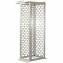 Ortronics MM20 Channel Rack, 16.25" deep, 7 ft, 45 RU, Square Hole Rails, Black Legrand Group