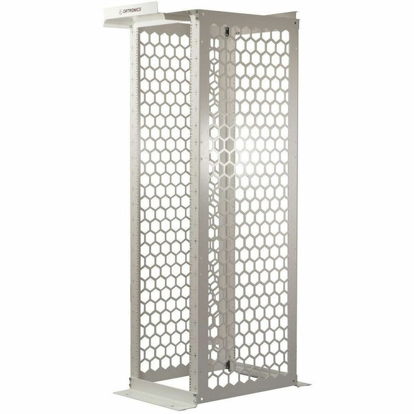 Ortronics MM20 Channel Rack, 16.25" deep, 7 ft, 45 RU, Square Hole Rails, Black Legrand Group