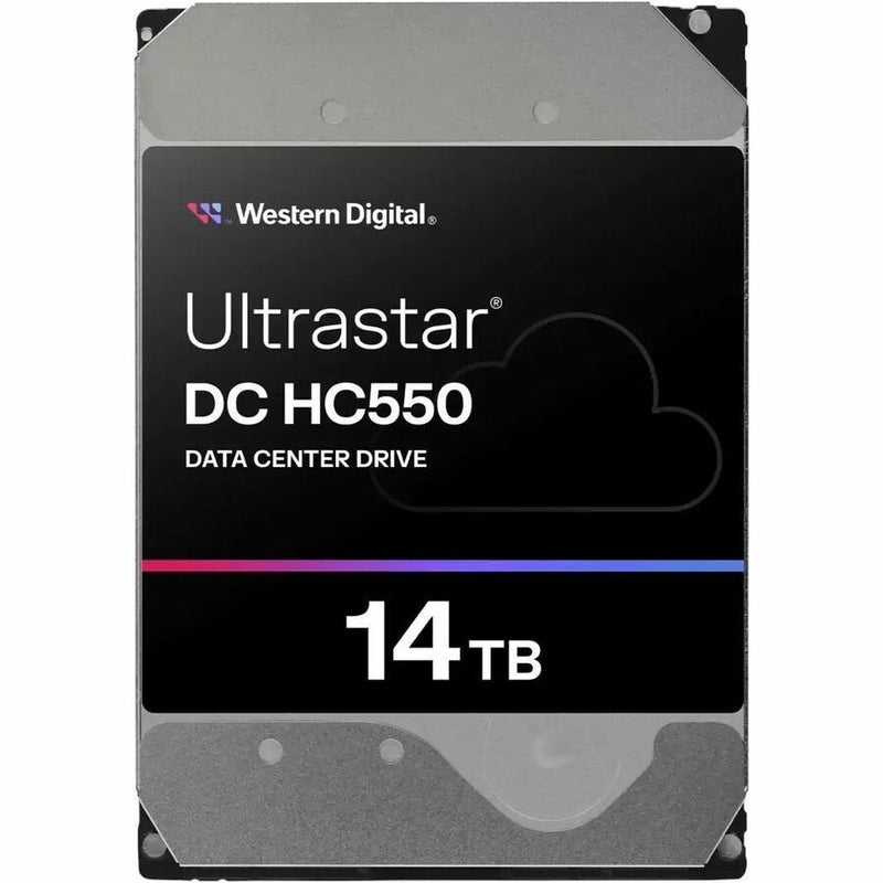 Western Digital Ultrastar DC HC550 WUH721814AL5204 14 TB Hard Drive - 3.5" Internal - SAS (12Gb/s SAS) - Conventional Magnetic Recording (CMR) Method Western Digital Corporation