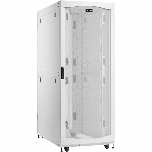 Eaton SmartRack 45U Deep Extra-Wide Heavy-Duty Rack Enclosure Cabinet for AI Servers, White Eaton Corporation