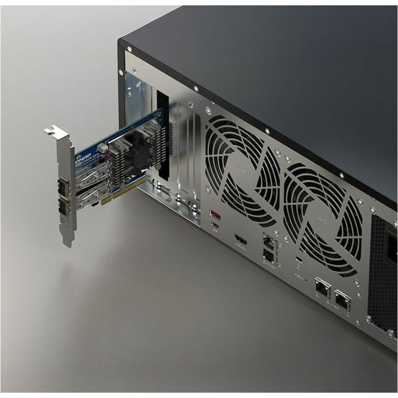 QNAP TS-H1277AFX-R7-32G-US 12-Bay All-Flash NAS Storage System – AMD Ryzen 7, DDR5, 10GbE