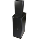 Eaton S-Series 42U TC-Compatible Rack Cabinet with Side Panels, 24"W x 42"D, Black