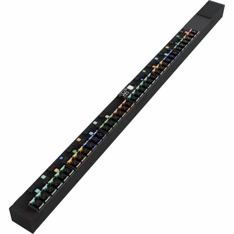 Vertiv PowerIT VP7UA0A0 Switched Outlet Level Monitoring HD rPDU, Vertical, Three Phase, 36 Combination C13/C19 Outlets, 80A, 240/415V WYE, 0U Vertiv