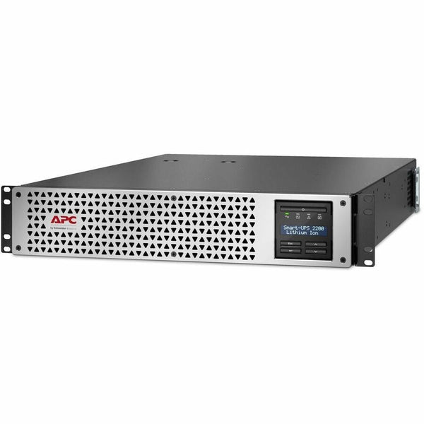 APC Smart-UPS, Line Interactive, 2200VA, Lithium-ion, Rackmount 2U, 120V, 2x NEMA 5-20R+6x NEMA 5-15R outlets, SmartConnect Port+SmartSlot, LCD [TAA] Schneider Electric SA