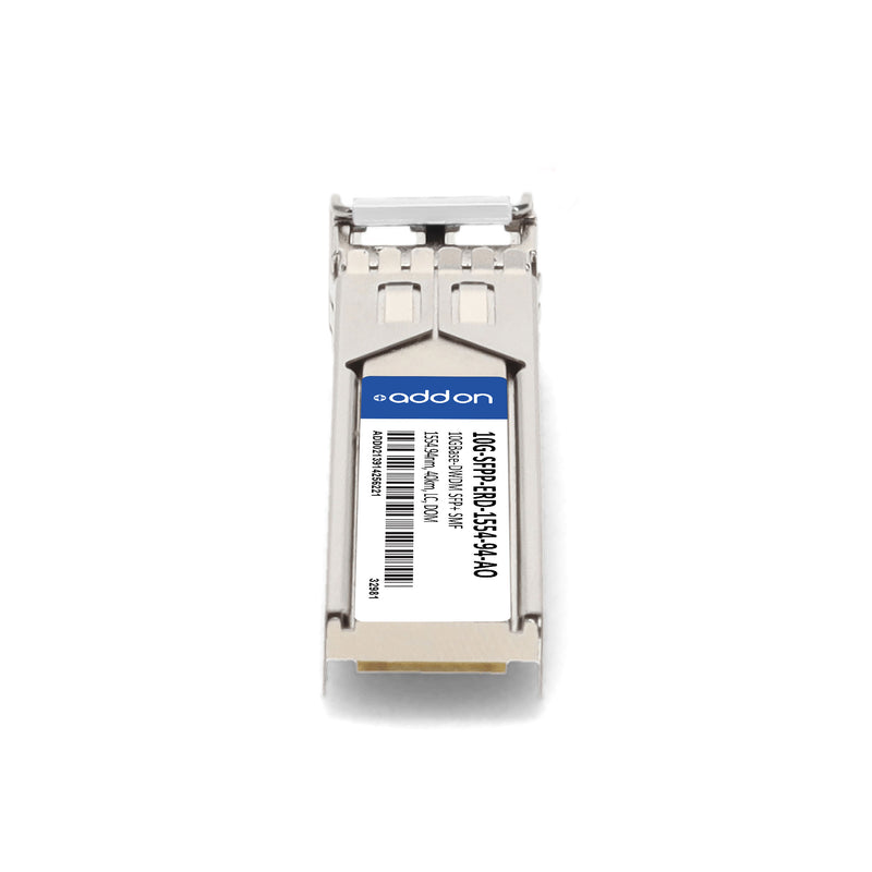 AddOn Brocade® 10G-SFPP-ERD-1554-94 Compatible TAA 10GBase-DWDM SFP+ Transceiver (C-Band 100GHz, SMF, 1554.94nm, 40km, LC, DOM)
