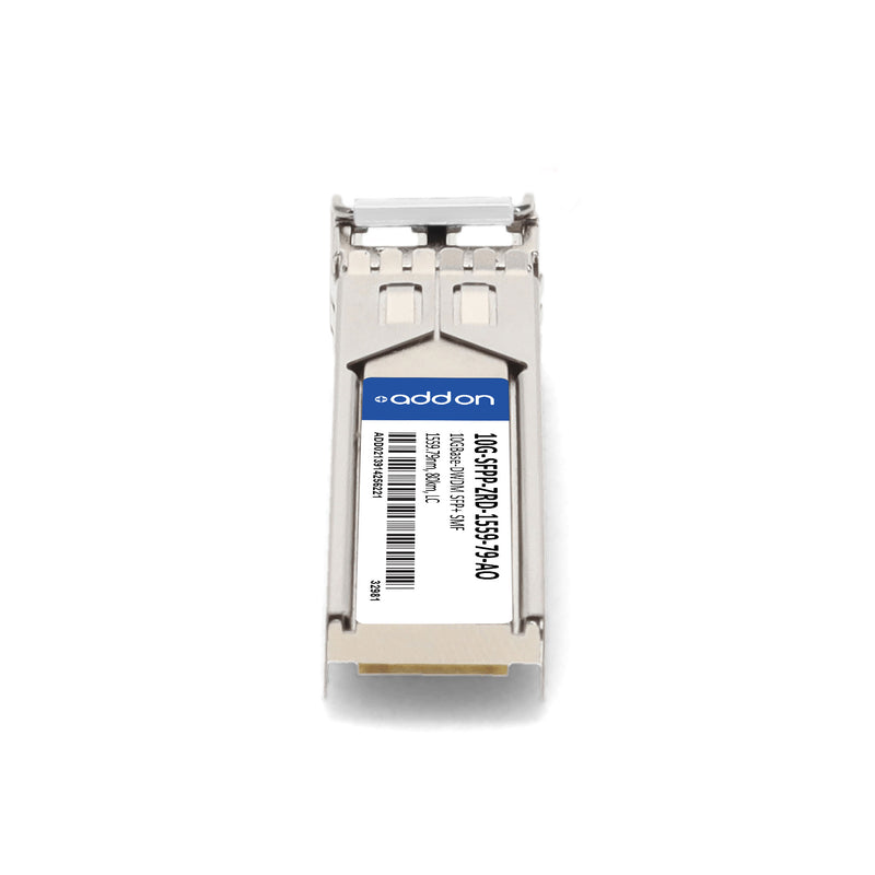 AddOn Brocade® 10G-SFPP-ZRD-1559-79 Compatible TAA 10GBase-DWDM SFP+ Transceiver (SMF, 1559.79nm, 80km, LC, DOM)