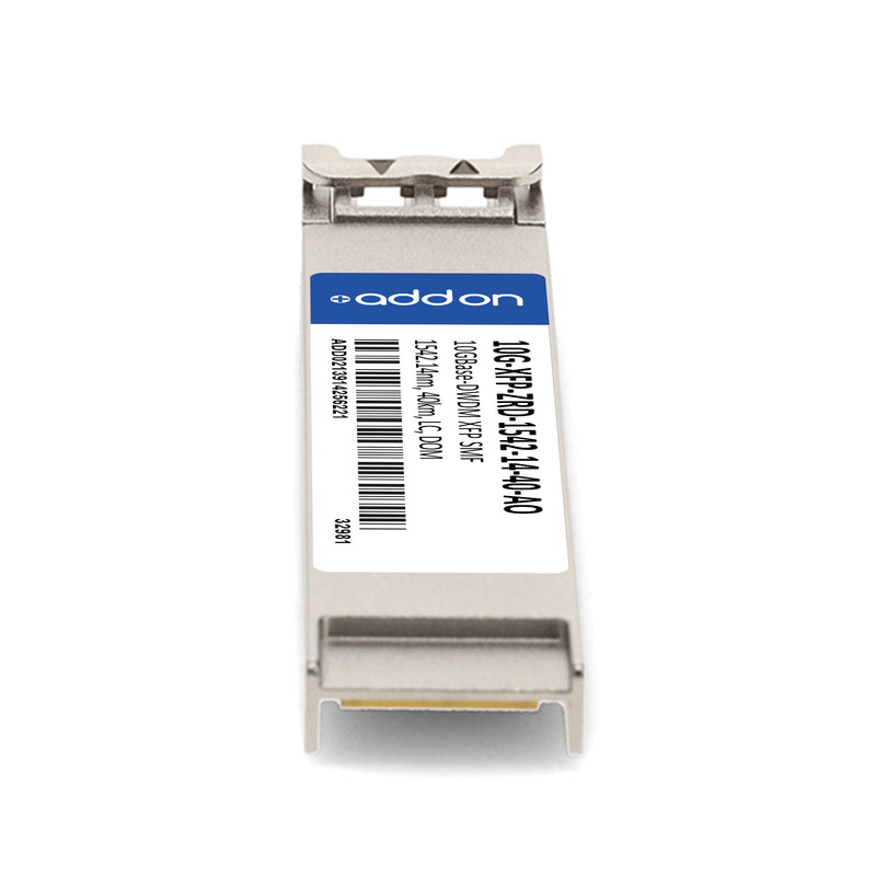 AddOn Brocade® 10G-XFP-ZRD Compatible TAA 10GBase-DWDM XFP Transceiver (1542.14nm, 40km, LC, DOM, SMF)