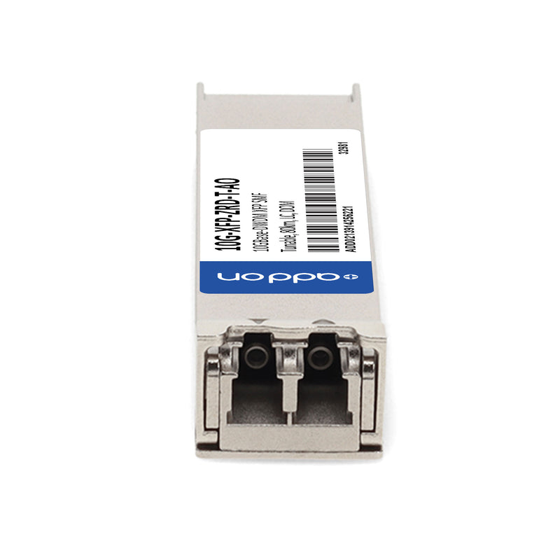 AddOn Brocade® 10G-XFP-ZRD-T Compatible TAA 10GBase-DWDM XFP Transceiver (Tunable, SMF, 80km, LC, DOM)