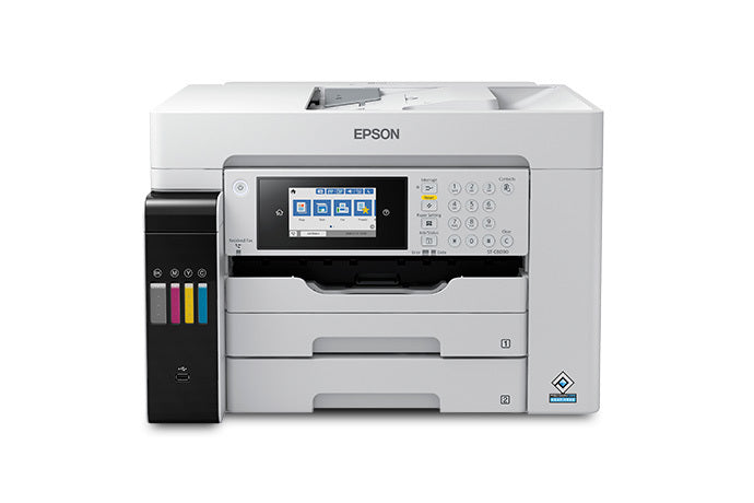 Epson WorkForce ST-C8090 Supertank Color MFP – Up to 13" x 19" with PCL/PS (C11CH71203)