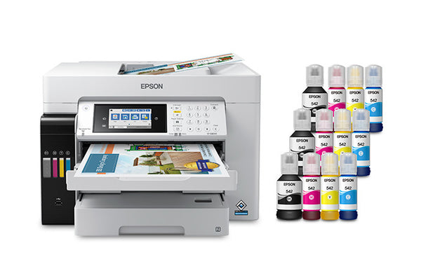 Epson WorkForce ST-C8090 Supertank Color MFP – Up to 13" x 19" with PCL/PS (C11CH71203)