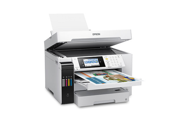 Epson WorkForce ST-C8090 Supertank Color MFP – Up to 13" x 19" with PCL/PS (C11CH71203)