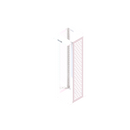 Ortronics Mighty Mo® 20 Channel Rack, 16.25" Deep, 7 ft, 45RU, Tapped, White